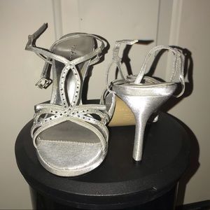 Silver heels